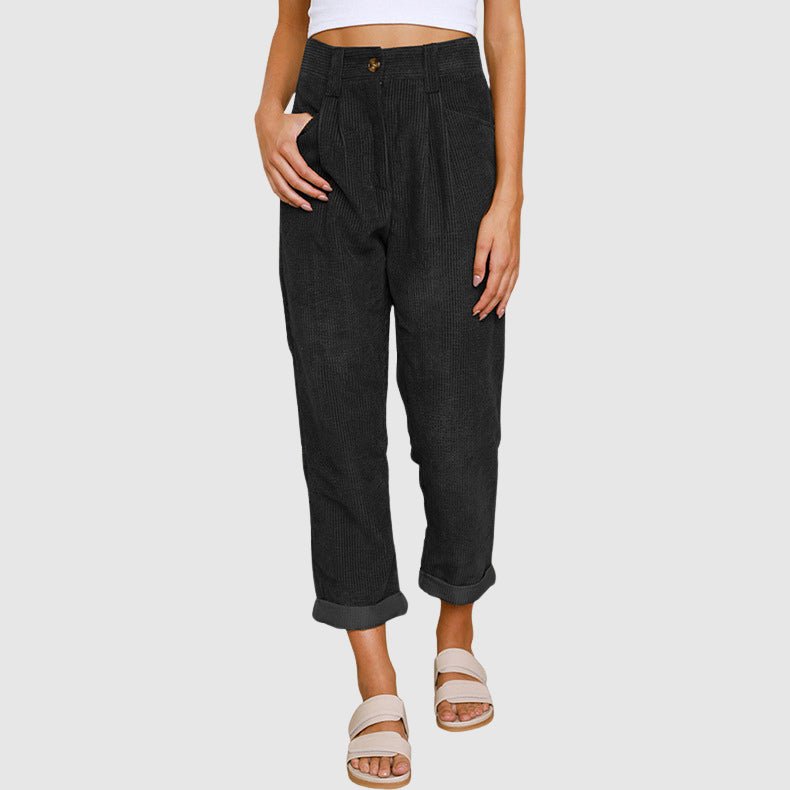 Juliet Bellamy Corduroy Crop Pants