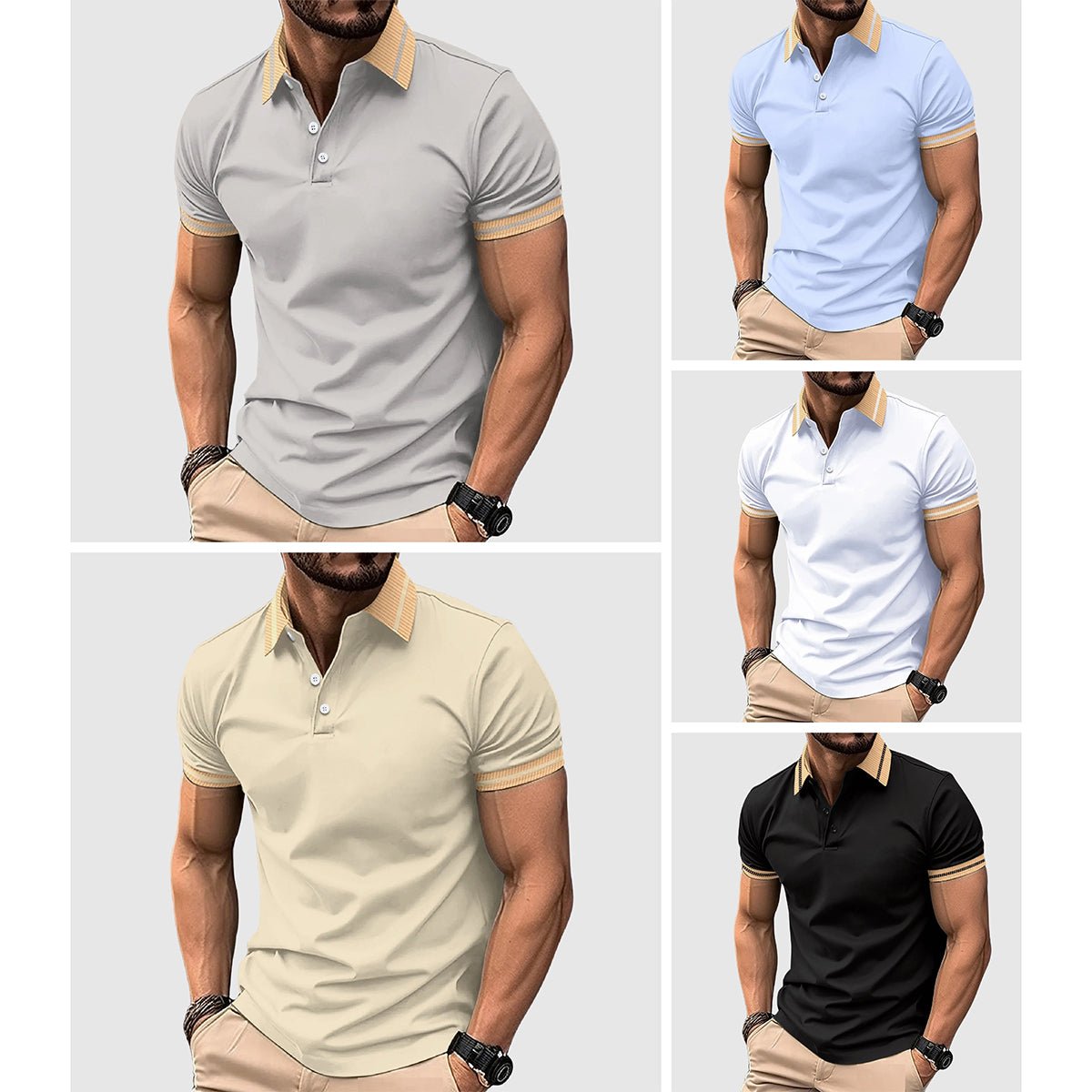Le Quotidien Polo T-shirt by Ben Carter