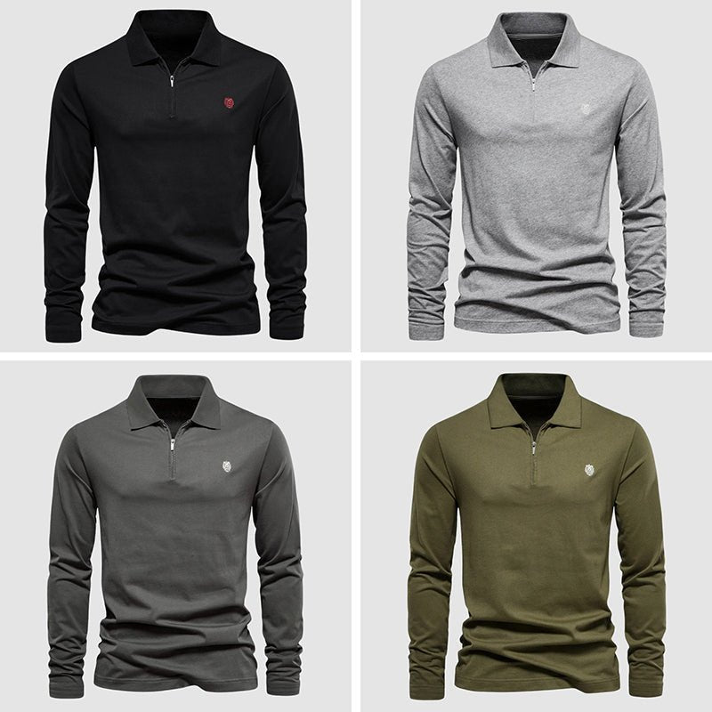 Liam Ford Cotton Polo Shirt