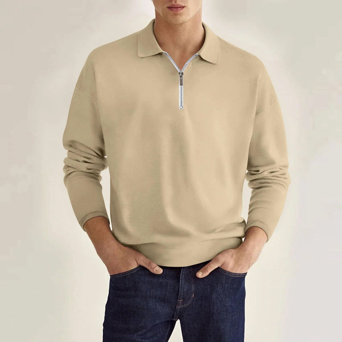 Luke Gray Oxford Polo Shirt