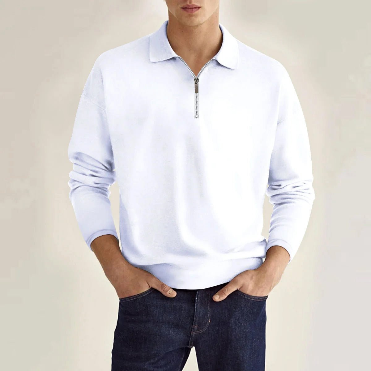 Luke Gray Oxford Polo Shirt