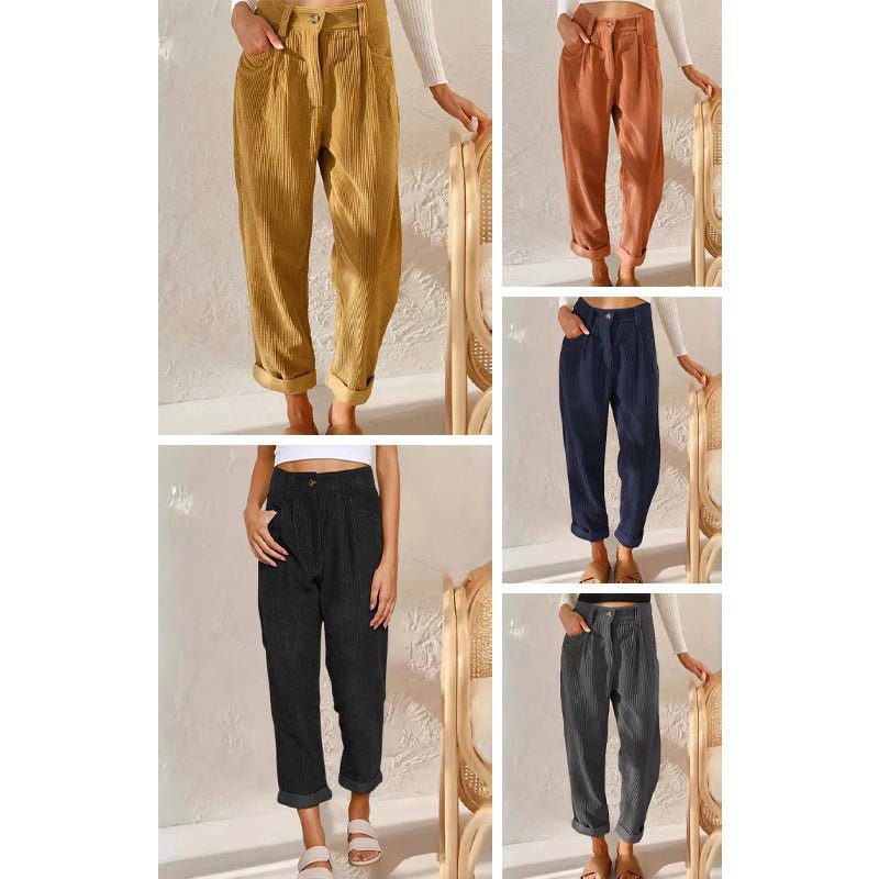 Emma Fox Breeze Corduroy Pants