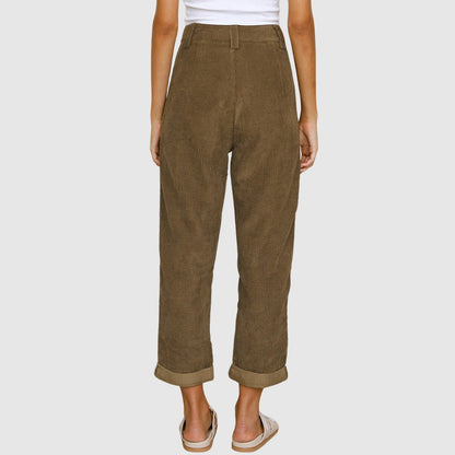 Juliet Bellamy Corduroy Crop Pants
