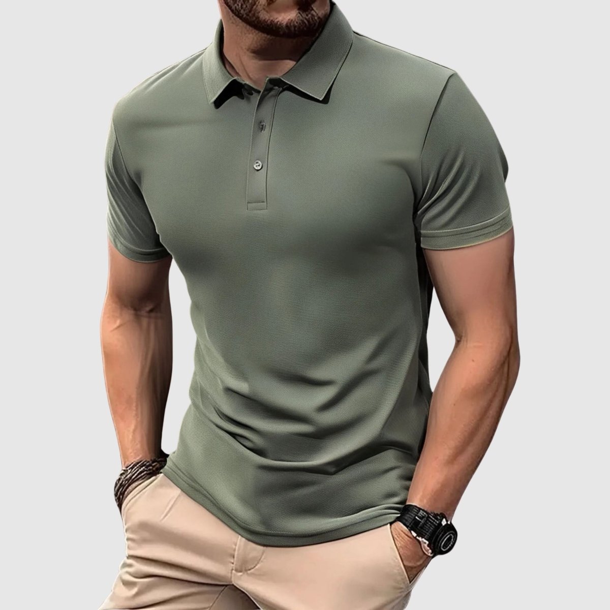 L'Accent Moderne Polo T-shirt by Ben Carter