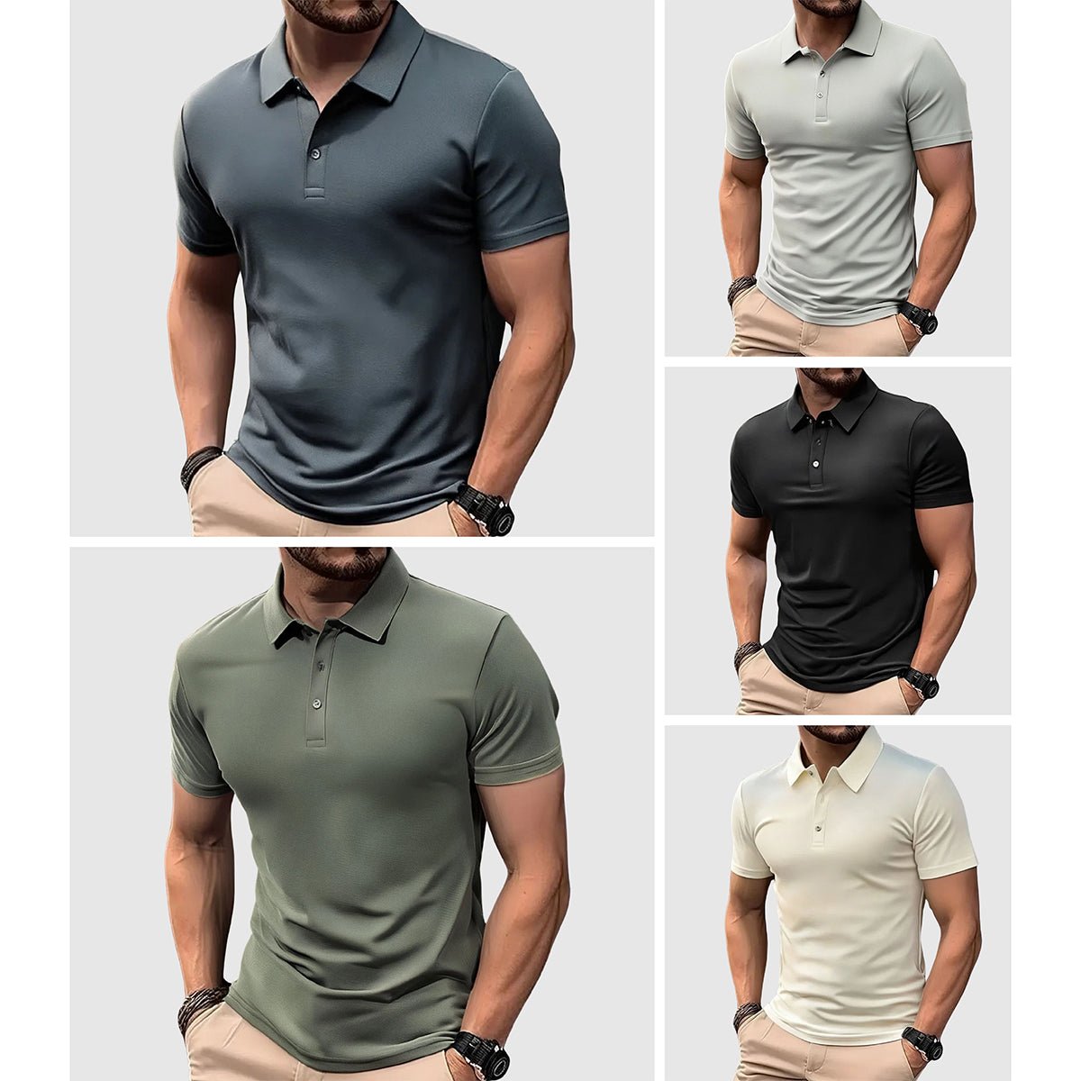 L'Accent Moderne Polo T-shirt by Ben Carter