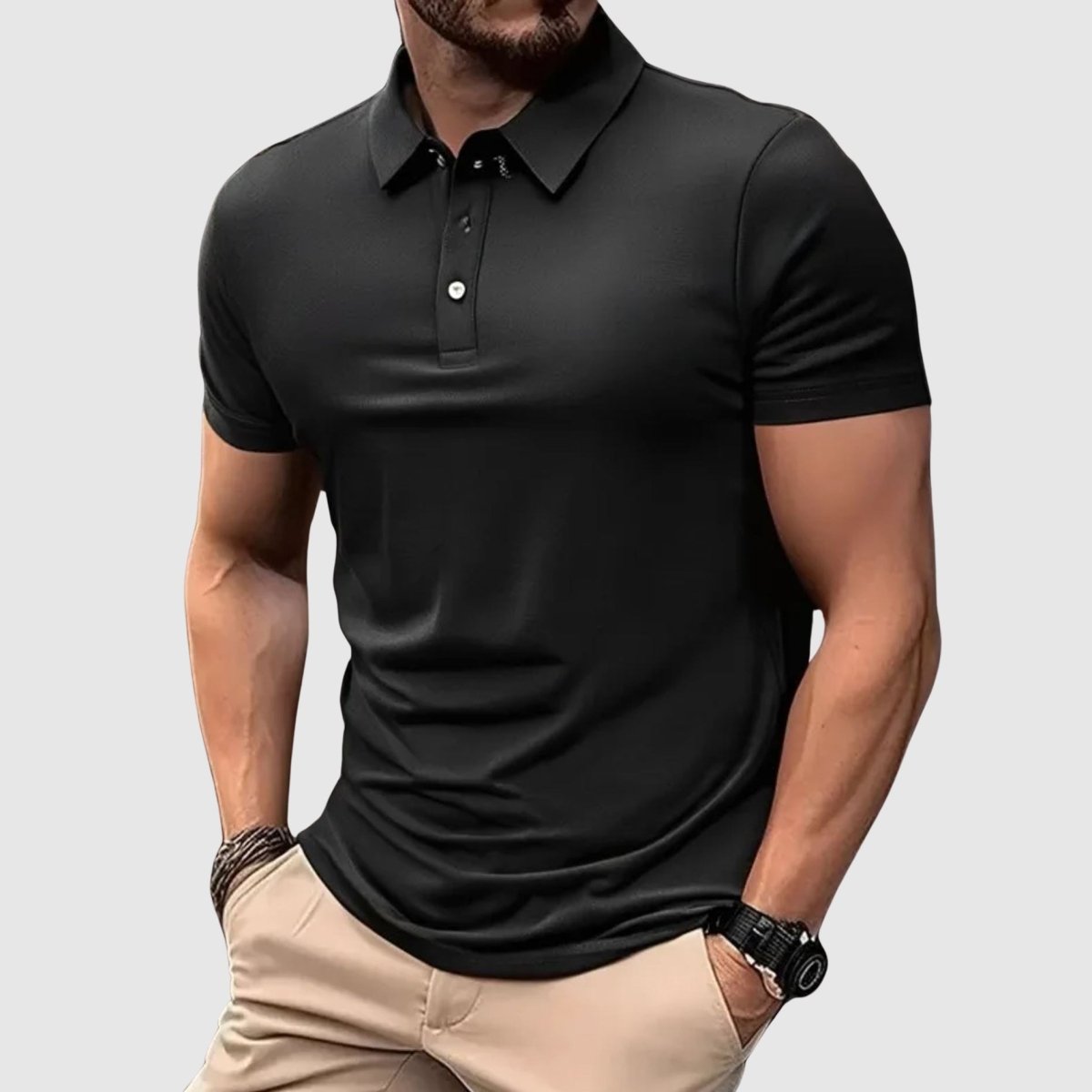 L'Accent Moderne Polo T-shirt by Ben Carter
