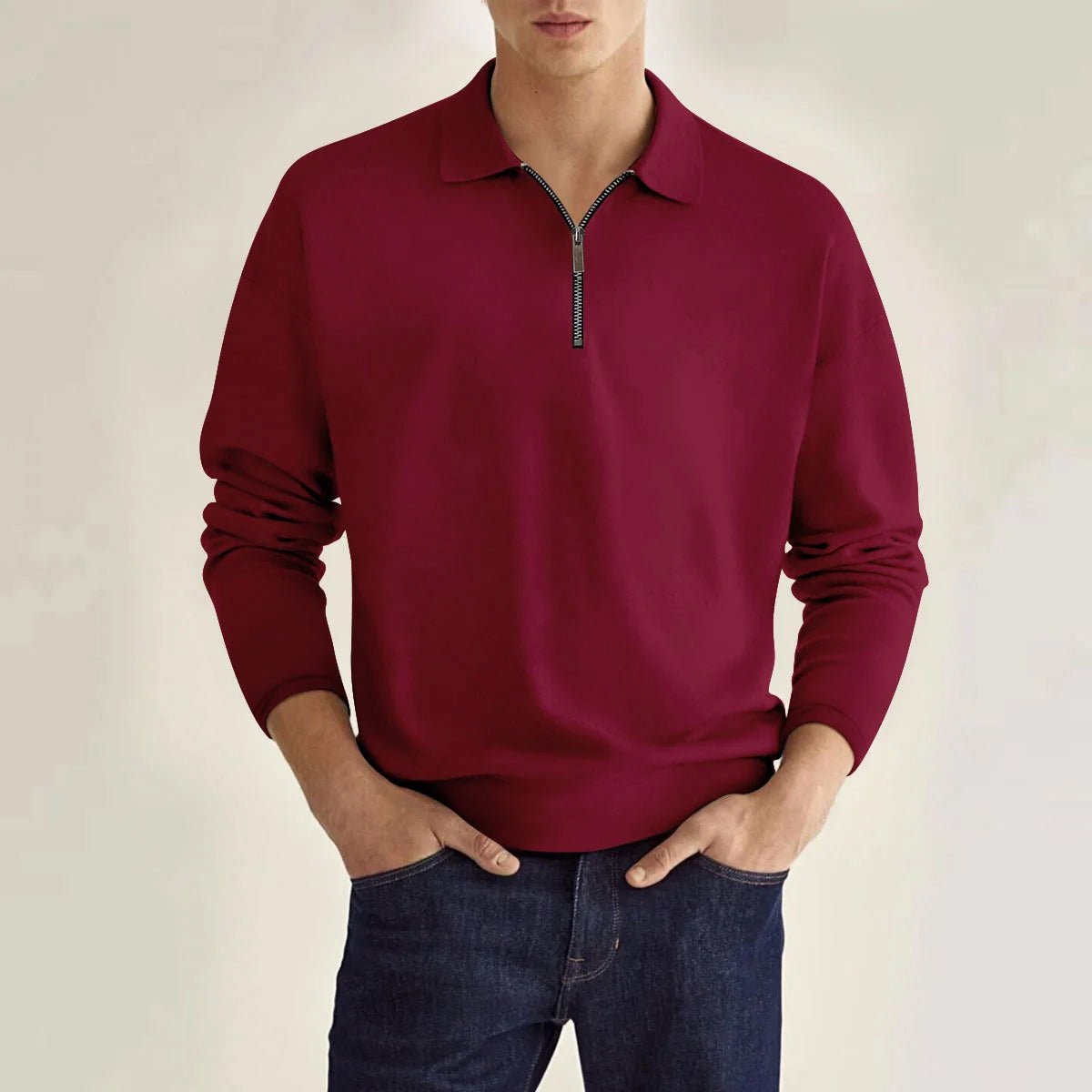 Luke Gray Oxford Polo Shirt