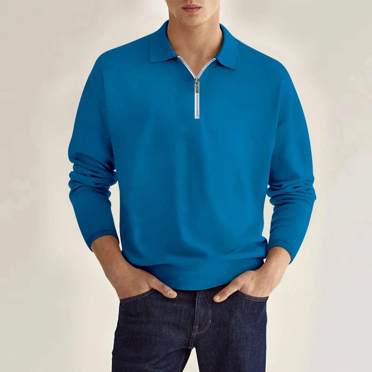 Luke Gray Oxford Polo Shirt
